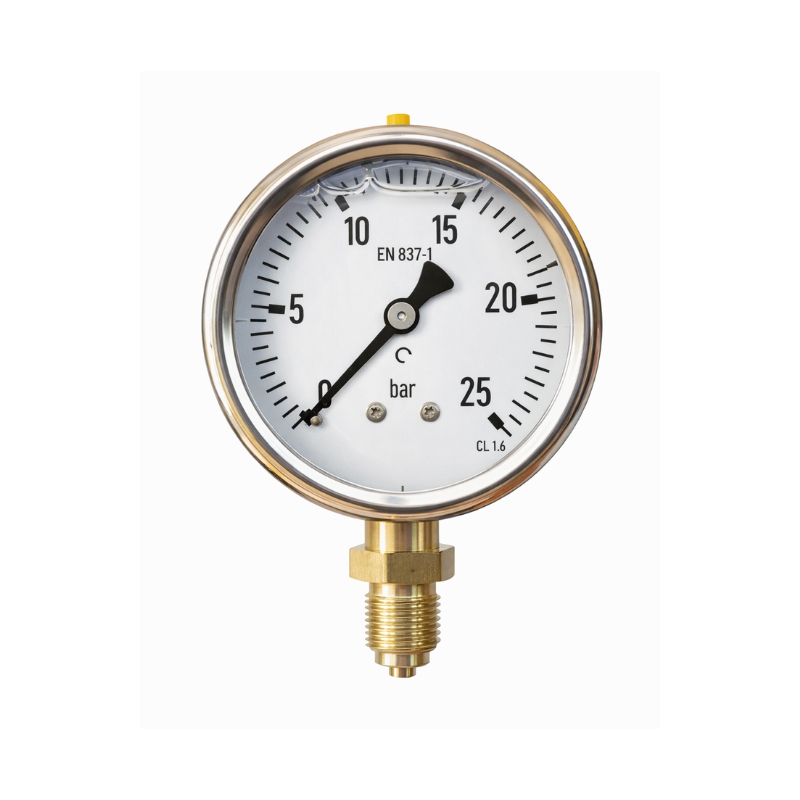 MANOMETRO 0-25 1/4" 63mm