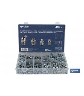 MALETIN ENGRASADORES COFAN 485PCS